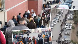 Gece Yarısı Kuyruğa Girenler! Hediyeyi Duyup Koşup Geldiler…