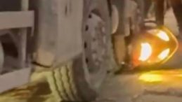 Hatay'da Motosiklet Mikserin Altında Kaldı: S&uuml;r&uuml;c&uuml;s&uuml; Feci Şekilde Can Verdi!