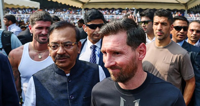 Hindistan&rsquo;da Lionel Messi Coşkusu! Taraftarlar Heyecana Kapıldı