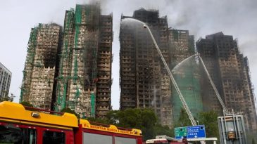 Hong Kong'daki Yangın Faciasında Bilan&ccedil;o Ağırlaşıyor: &Ouml;l&uuml; Sayısı 159'a Y&uuml;kseldi
