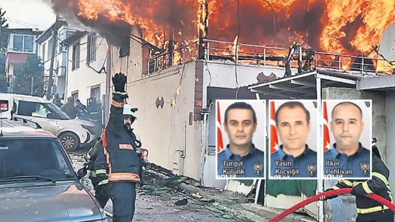 H&uuml;cre Evine D&uuml;zenlenen Baskında 3 Polis Şehit, 9 Yaralı