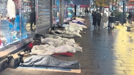 İngiltere'deki Evsizlik Sorunu Giderek Artıyor
