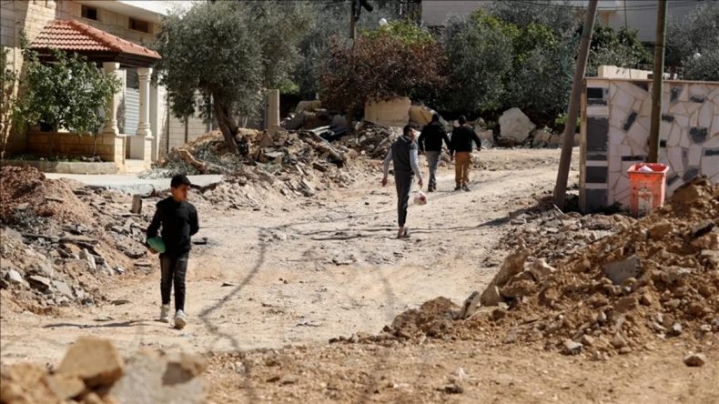 İsrail Ordusu Kabatiye'de Büyük Yıkıma Neden Oldu