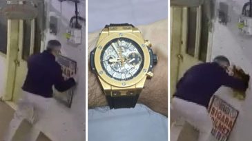 İstanbul'da Şaşırtan Hırsızlık: Duvarı Delip 40 Bin Dolarlık Saati &Ccedil;aldılar