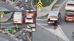 İstanbul'da S&uuml;r&uuml;c&uuml;lerin Kaynak Yapma Manevrası Cezayla Sonu&ccedil;landı