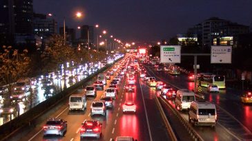 İstanbul'da Trafik Yoğunluğu