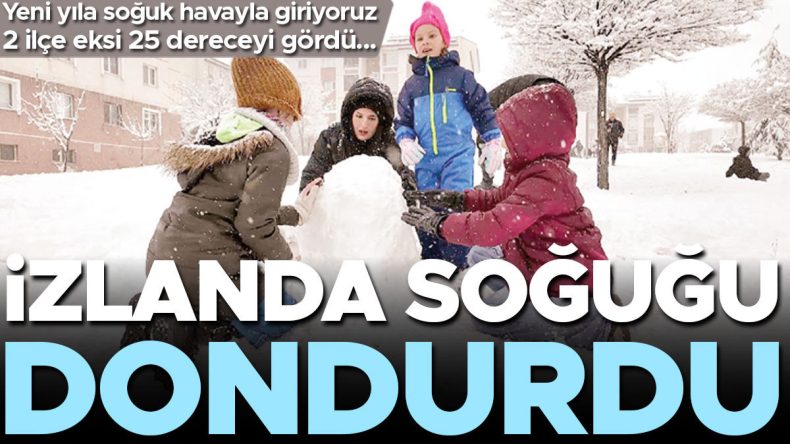 İzlanda Soğuğu Donduruyor