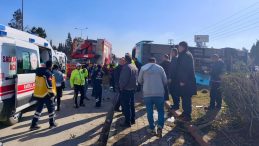 Kahramanmaraş&rsquo;ta Kaza: 17 Yaralı