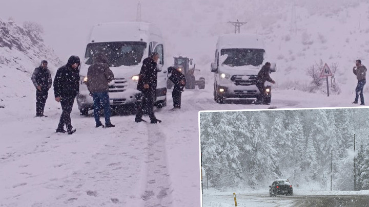 Kar Yağışı Başladı! &Ccedil;ok Sayıda İlin &Uuml;zerini Beyaz Kapatıyor