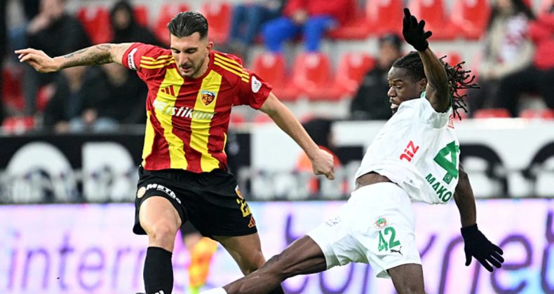 Kayserispor-Alanyaspor Karşılaşmasında Gol Olmadı!