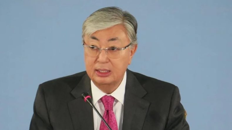 Kazakistan Cumhurbaşkanı Tokayev&rsquo;den Filistin&rsquo;e davet: İki devletli &ccedil;&ouml;z&uuml;me kararlıyız