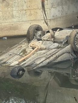 Kontrolden Çıkan Otomobil Dereye Yuvarlandı: 1 Ölü