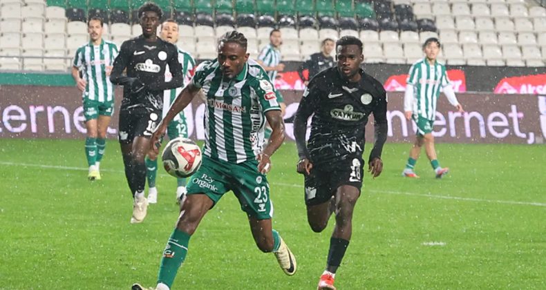 Konyaspor ve &Ccedil;aykur Rizespor Puanları Paylaştı