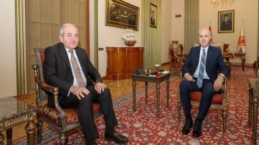 Kurtulmuş, Asaf Hajiyev'i Ağırladı