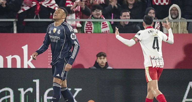 La Liga'da Girona ile 1-1 berabere kalan Real Madrid, liderliği Barcelona'ya kaptırdı