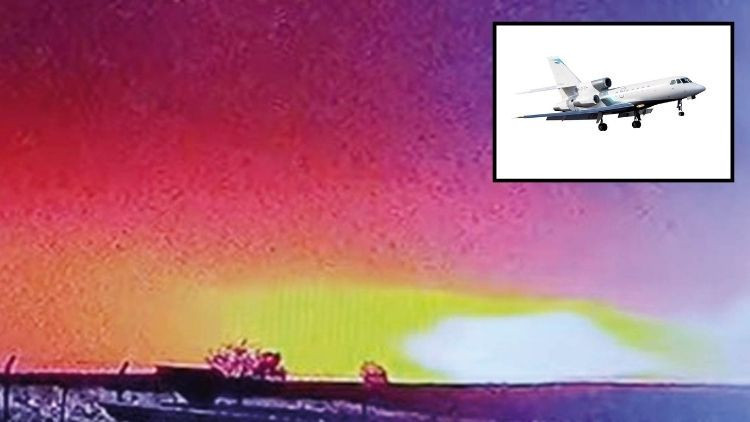 Libya Askeri Heyetinin U&ccedil;ağı D&uuml;şt&uuml;