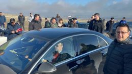 Libya Heyeti Kaza B&ouml;lgesinde Araştırmalar Yapıyor