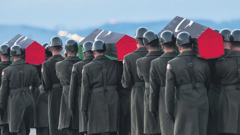 Libyalı Askerlerin Cenazeleri Ülkelerine Gönderildi