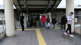 Marmaray'da Raylara D&uuml;şen Bireyi İtfaiye Kurtardı