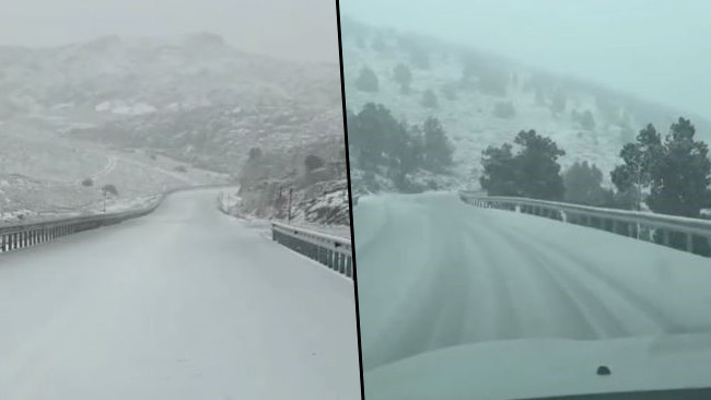 Meteoroloji Uyarısı Gerçekleşti! Kar Yağışı Başladı: Her Yer Beyaza Büründü