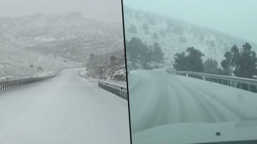 Meteoroloji uyarmıştı! Kar yağışı başladı: Etkisi arttı, her yer beyaza b&uuml;r&uuml;nd&uuml;