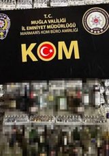 Muğla'da Ka&ccedil;ak Alkol Operasyonu: 1 Ş&uuml;pheli G&ouml;zaltına Alındı