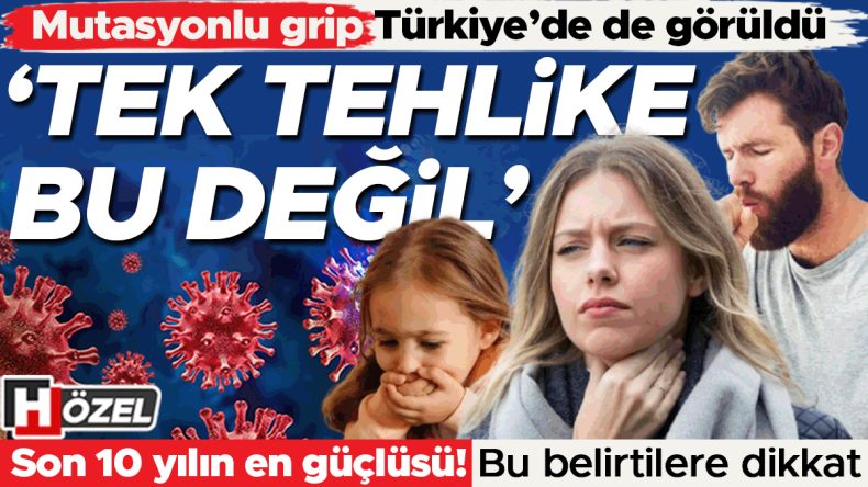 Mutasyonlu Grip Türkiye'de Tespit Edildi: "Tek Tehlike Bu Değil" | Hızla Yayılıyor, Belirtilere Dikkat!
