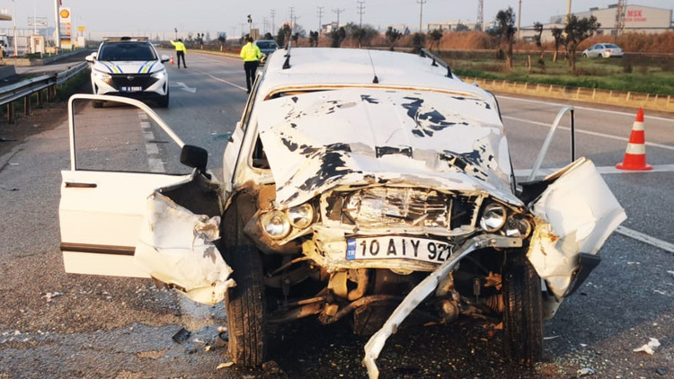 Otomobil Kazasında 15 Yaşındaki Furkan Hayatını Kaybetti