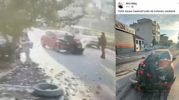 Polise &ccedil;arpıp g&ouml;r&uuml;nt&uuml;leri sosyal medyadan paylaşmıştı… G&ouml;zaltına alınan kişi eski eş &ccedil;ıktı