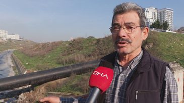 Rengi Kırmızıya D&ouml;n&uuml;şen Dere İstanbulluları Endişelendiriyor
