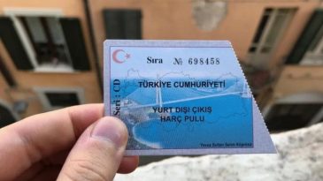 Resmi Gazete'de Duyuruldu… Yurt Dışına &Ccedil;ıkış Harcına Artış Yapıldı