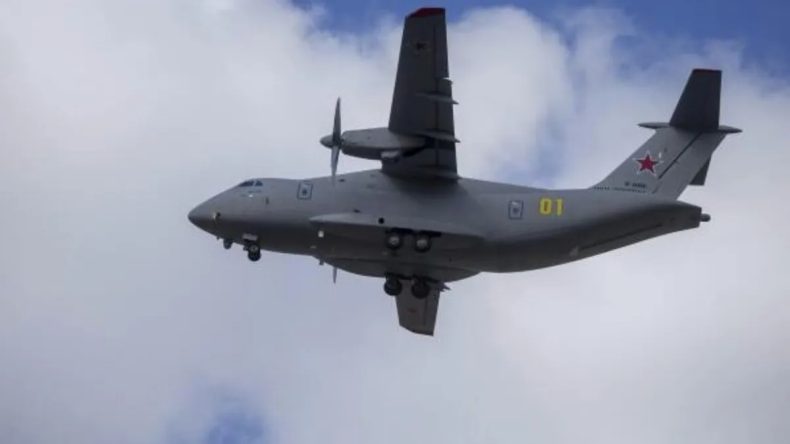 Rusya&rsquo;da Askeri Kargo U&ccedil;ağı D&uuml;şt&uuml;