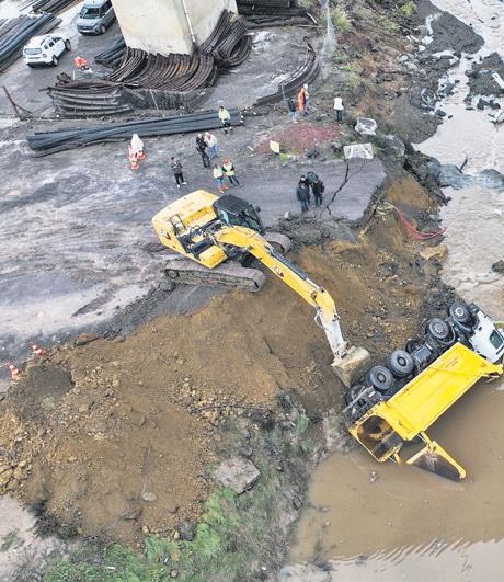 Sağanak yağış İstanbul'da etkili oldu