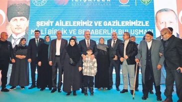 Şehit Aileleri Birlik İ&ccedil;in Buluştu
