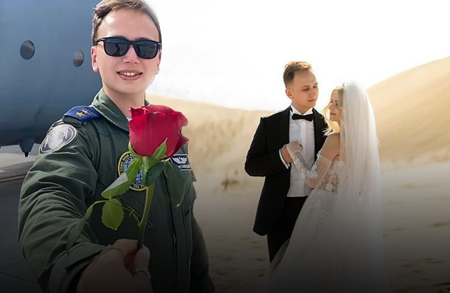 Şehit Üsteğmenin Eşi, Düşen Uçakta Birlikte Çektikleri Fotoğrafları Paylaştı