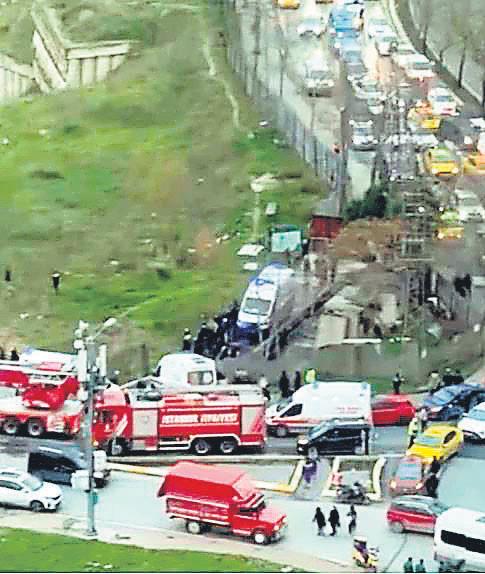 Kaza anında görüntü