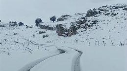 Sıcağıyla meşhur ilde kış geldi… Mevsimin ilk karı yağdı