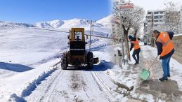 Şiddetli Kar Yağışı Sonrası Ekipler Sahada