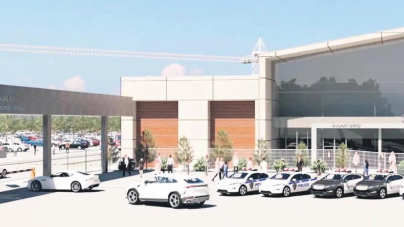 Silivri’de Türkiye’nin En Büyük Duruşma Salonu İnşa Ediliyor