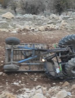 Şırnak&rsquo;ta Trakt&ouml;r Devrildi! 5'i Ağır 12 Yaralı