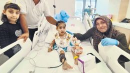 SMA&rsquo;lı Cennet ilk adımını attı