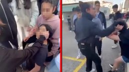 SON DAKİKA: Antalya'da korkun&ccedil; akran şiddeti! Kız &ouml;ğrenciye saldırdılar! İşte o anlar