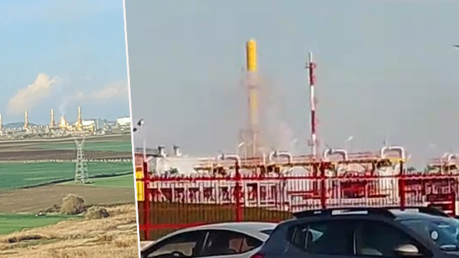 Son Dakika: Silivri'deki Doğal Gaz Tesisinde Yangın! Bölge Boşaltıldı! Valilikten İlk Açıklama