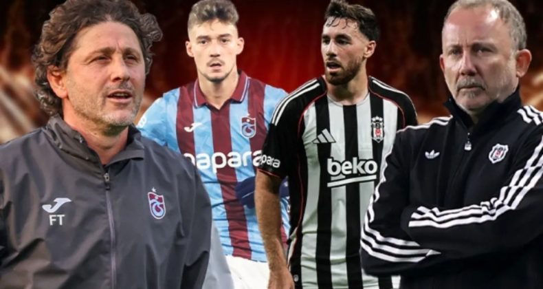 SON DAKİKA! Trabzonspor &ndash; Beşiktaş | Karşılaşmanın ilk 11'leri belli oldu