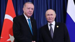 SON DAKİKA&hellip; T&uuml;rkmenistan'da Diplomasi Zirvesi: Başkan Erdoğan, Putin ile G&ouml;r&uuml;şt&uuml;