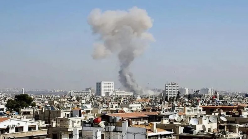 Suriye’nin Başkenti Şam'da Patlama Sesleri Yükseldi!