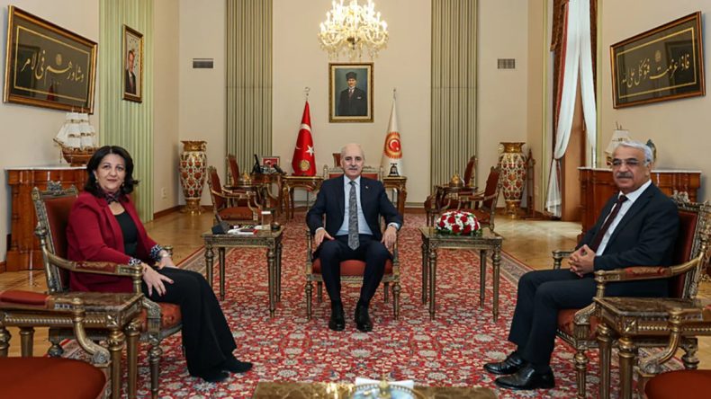 TBMM Başkanı Numan Kurtulmuş, DEM Parti Heyetini Ağırladı
