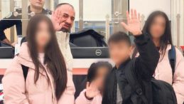Trabzonlu Aile, &Ccedil;ocuklara Kucak A&ccedil;tı ve Babalarına Kavuşmalarına Aracılık Etti