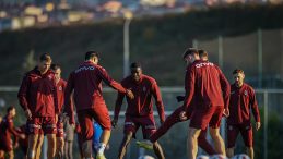 Trabzonspor G&ouml;ztepe Ma&ccedil;ına Hazırlanıyor