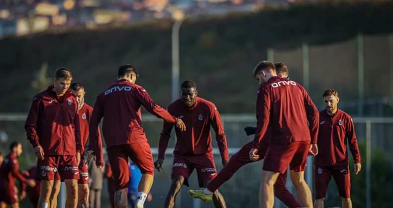 Trabzonspor G&ouml;ztepe Ma&ccedil;ına Hazırlanıyor